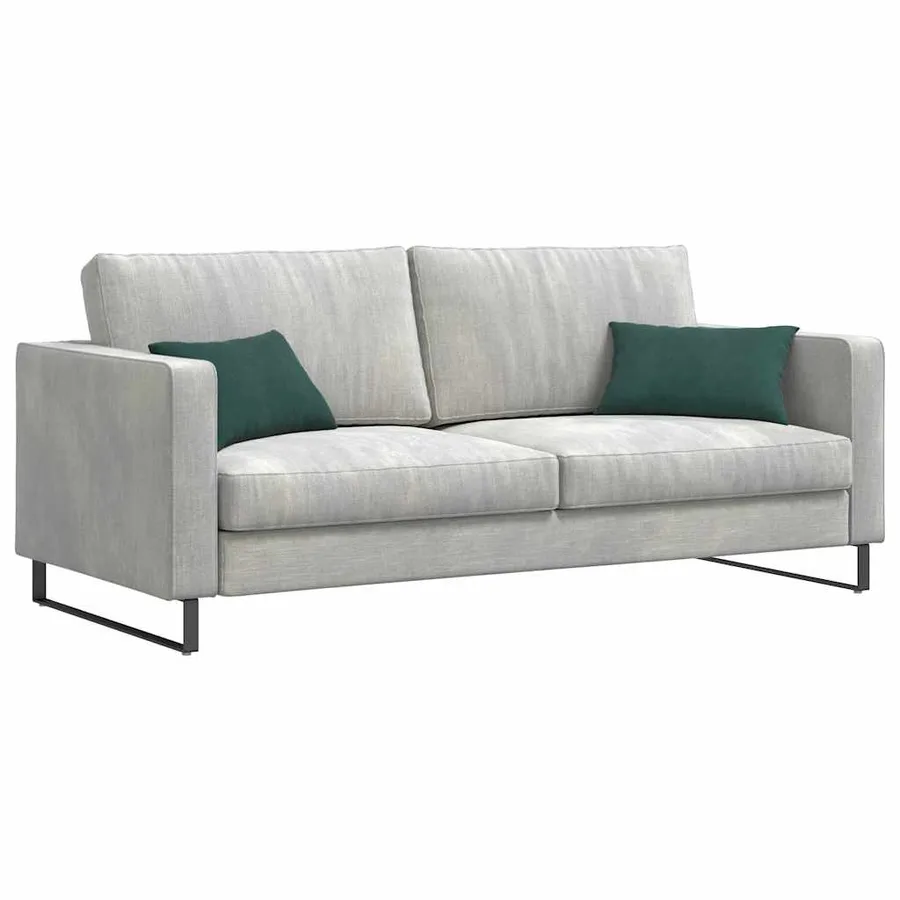 Coussins de canapé 2 pcs Vert foncé 50 x 30 cm - 3