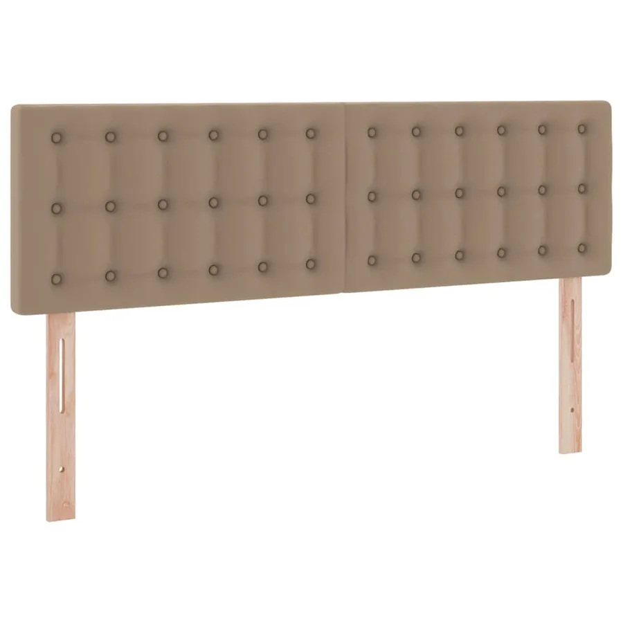 Lit avec rangement et matelas Cappuccino 140 x 200 cm - 9