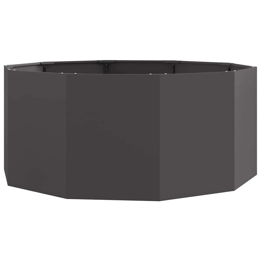 Jardinière Noir 120 x 120 x 50 cm Acier - 2