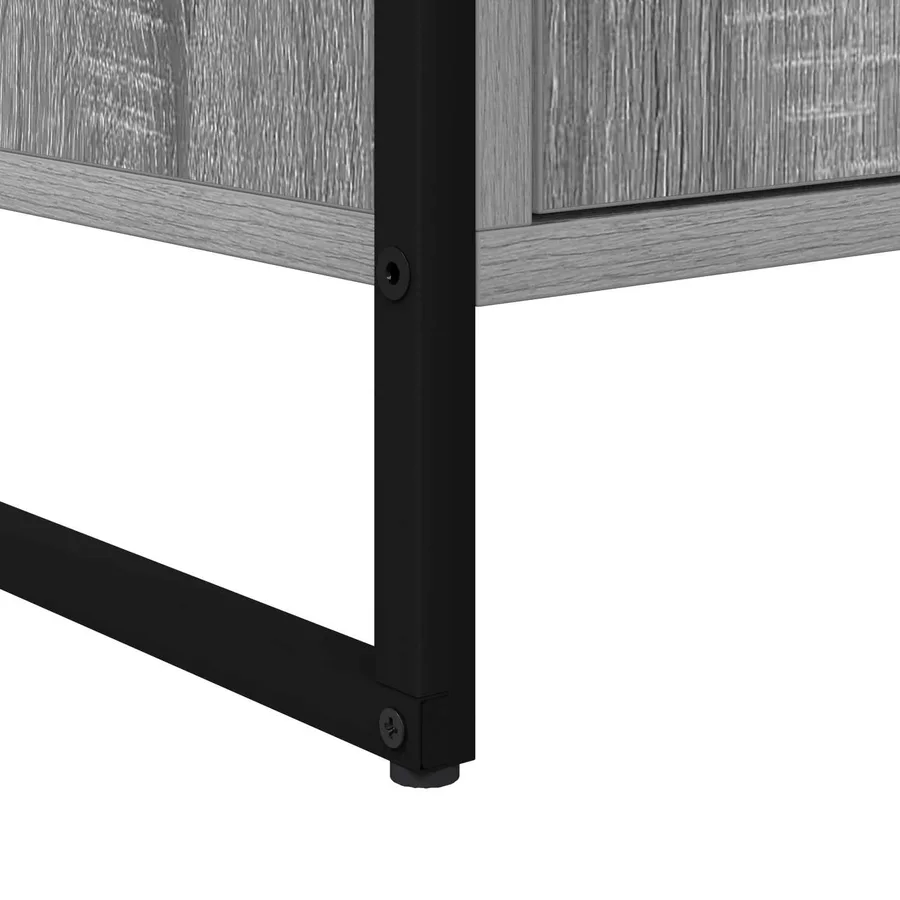 Meuble TV Gris Sonoma 140 x 36 x 49.5 cm Bois d'ingénierie - 10