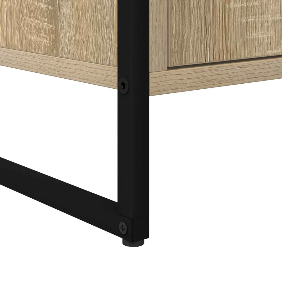 Meuble TV Sonoma 140 x 36 x 49.5 cm Bois d'ingénierie - 10
