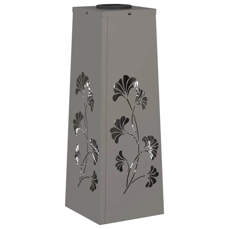 Lumière de chemin LED solaire 2 pcs Blanc chaud 18 x 18 x 50 cm - 4