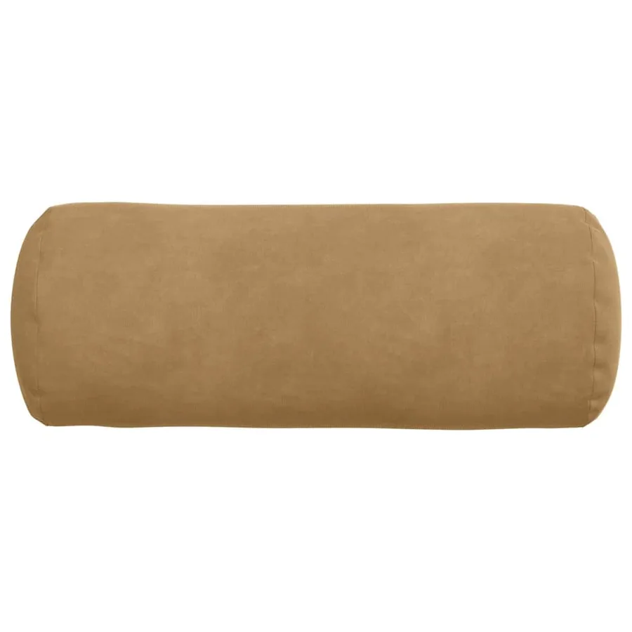 Coussins d'accent 2 pcs Marron Ø 15 x 40 cm - 6