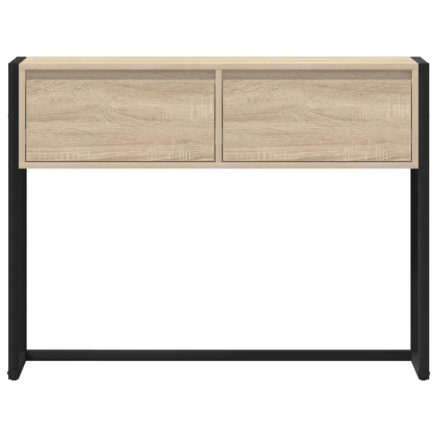 Table d'appoint Sonoma 100 x 36 x 75 cm Bois d'ingénierie - 6