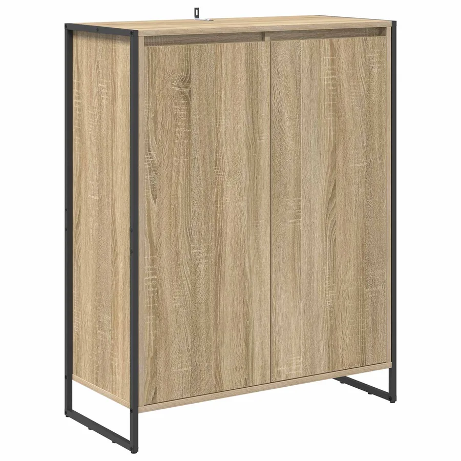 Cabinet à chaussures Sonoma 79 x 36 x 100 cm Bois d'ingénierie - 2