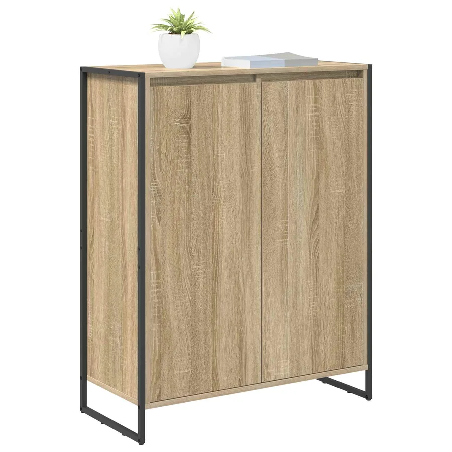 Cabinet à chaussures Sonoma 79 x 36 x 100 cm Bois d'ingénierie - 3