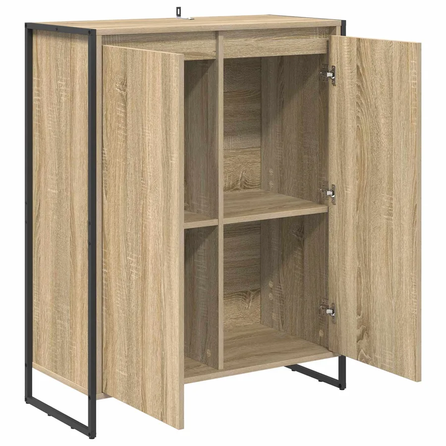 Cabinet à chaussures Sonoma 79 x 36 x 100 cm Bois d'ingénierie - 5