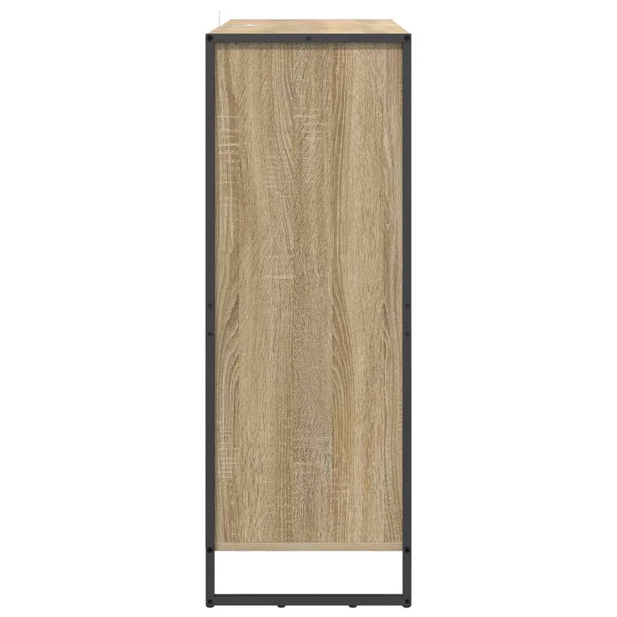 Cabinet à chaussures Sonoma 79 x 36 x 100 cm Bois d'ingénierie - 7
