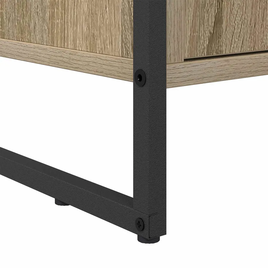 Cabinet à chaussures Sonoma 79 x 36 x 100 cm Bois d'ingénierie - 8