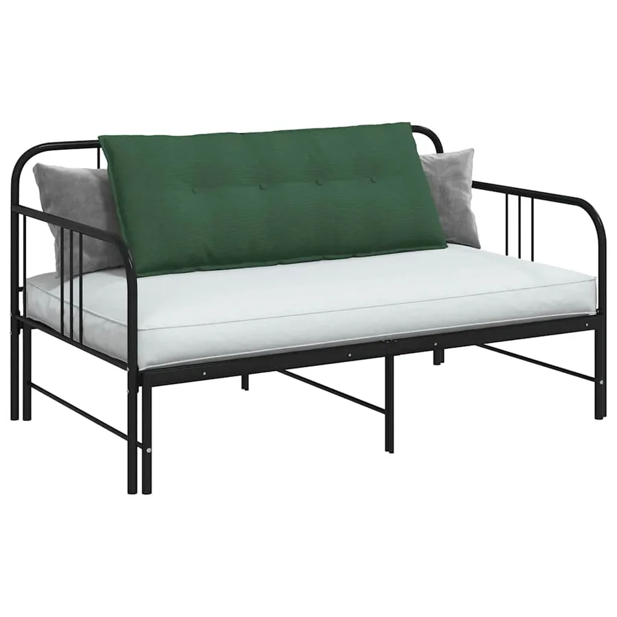 Coussin de Dos Vert Jungle 120 x 50 cm Tissu en velours côtelé - 3