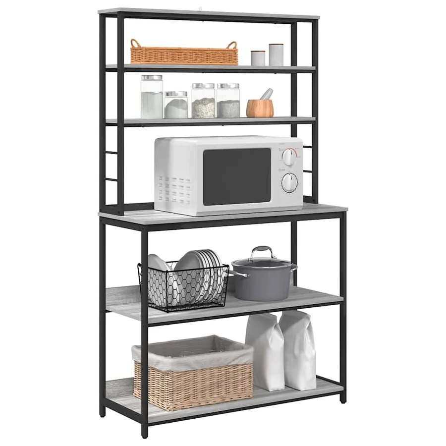 Étagère de cuisine Gris Sonoma 100 x 40 x 168 cm - 3