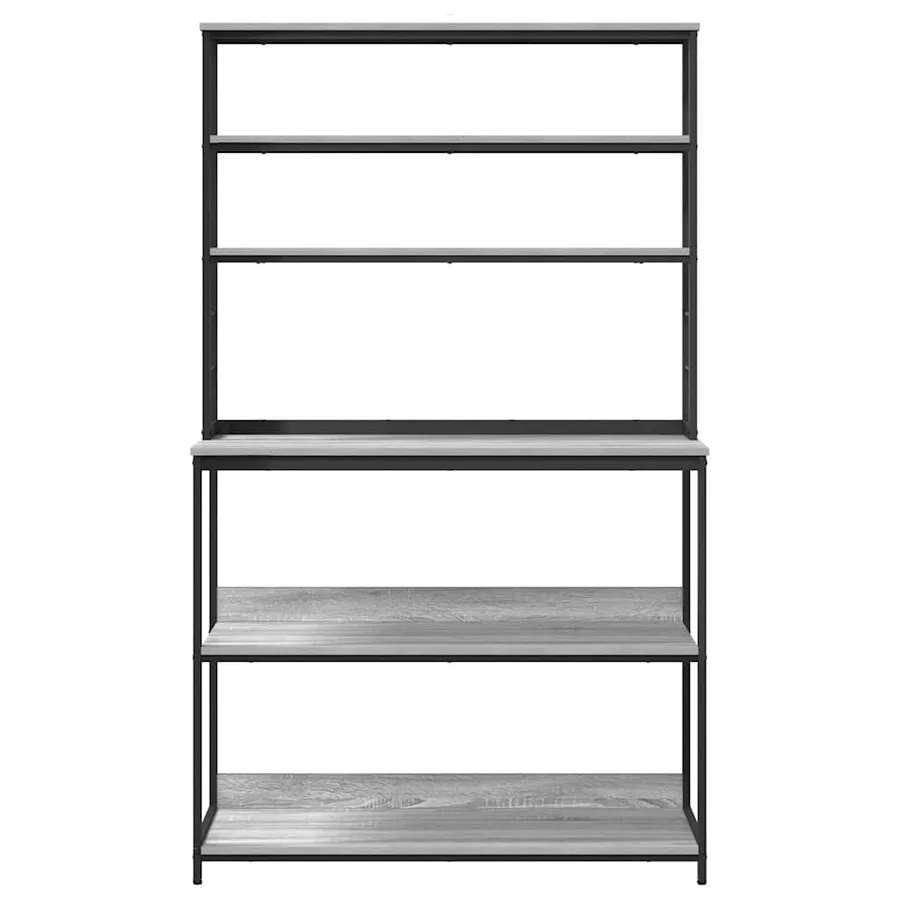 Étagère de cuisine Gris Sonoma 100 x 40 x 168 cm - 6