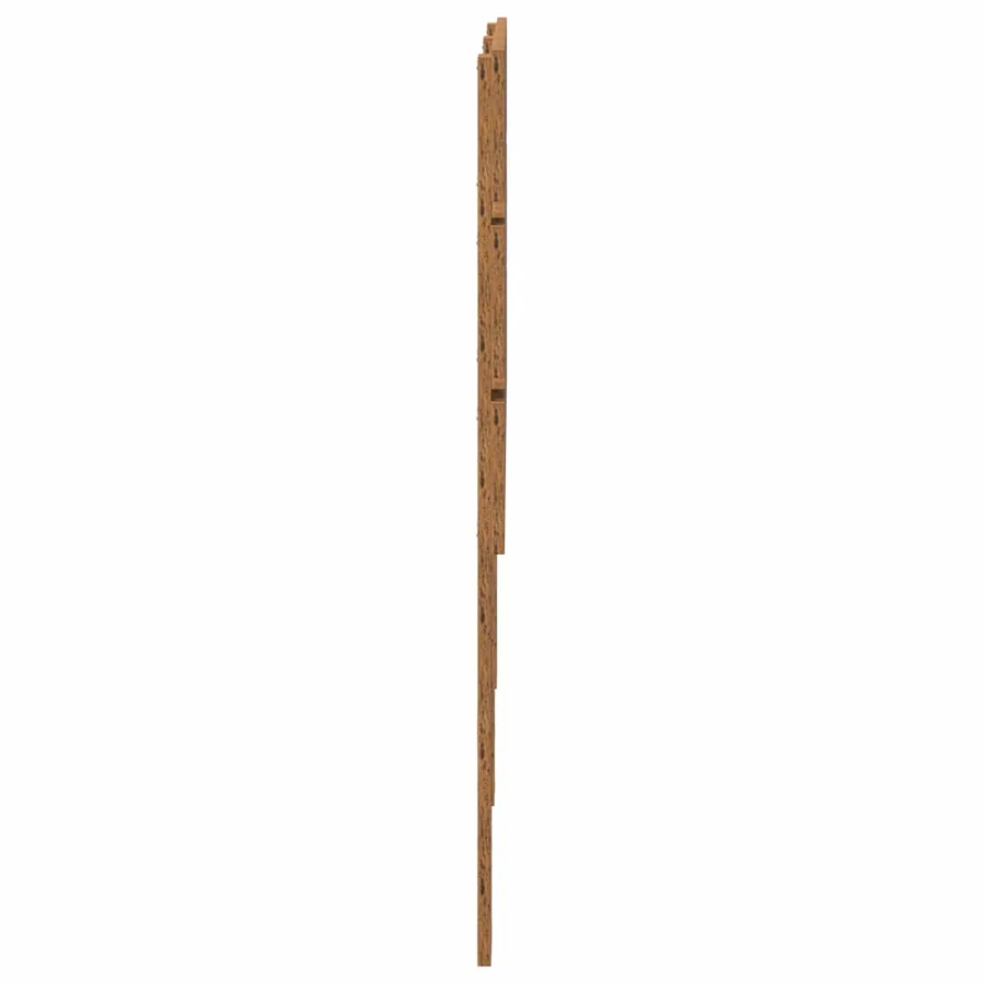 Tête de lit Bois ancien Bois d'ingénierie - 5