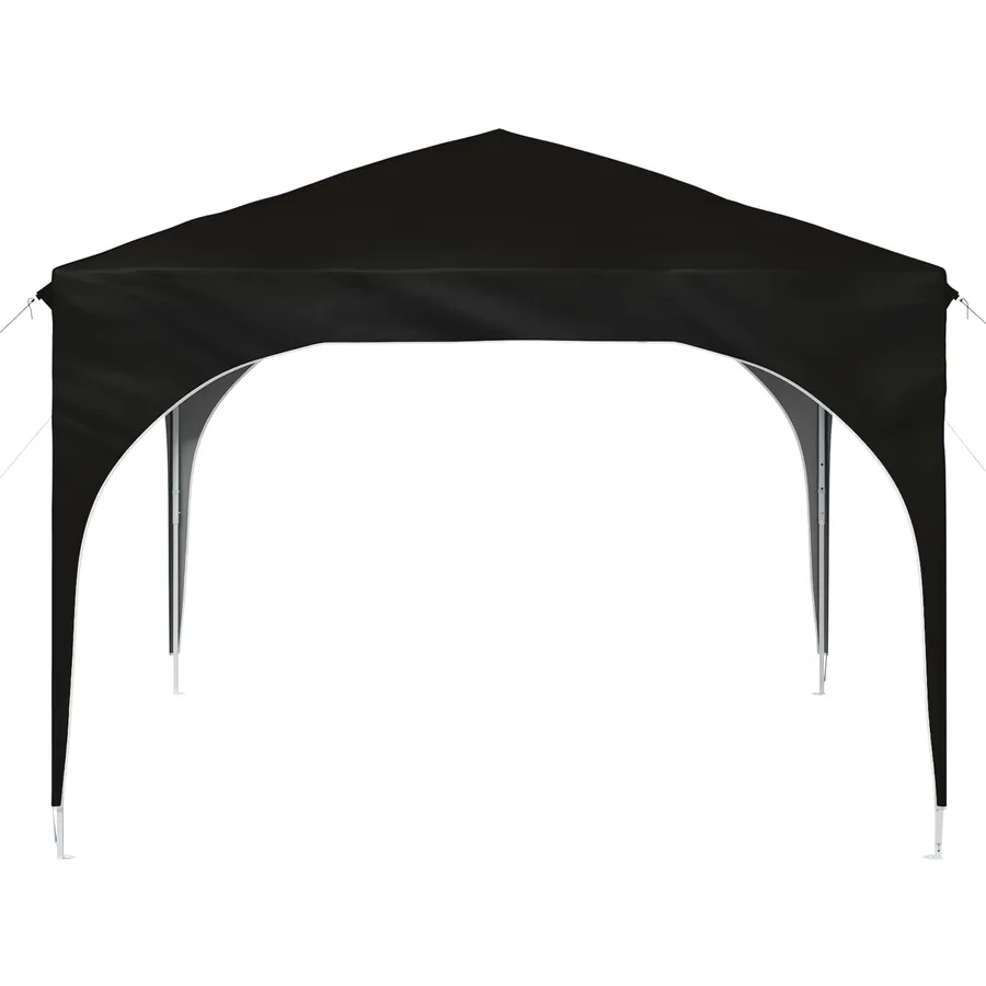 Tente de fête pop-up 290 x 290 x 245 cm Noir - 6