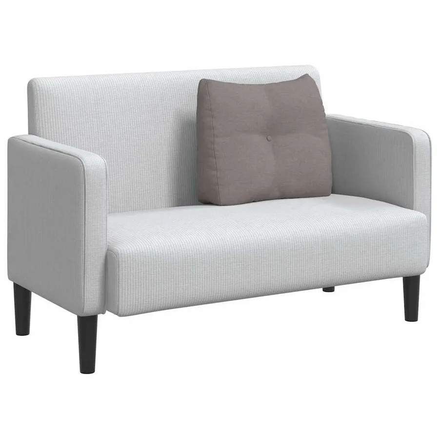 Coussin de Dos Taupe 60 x 24 x 50 cm tissu - 3