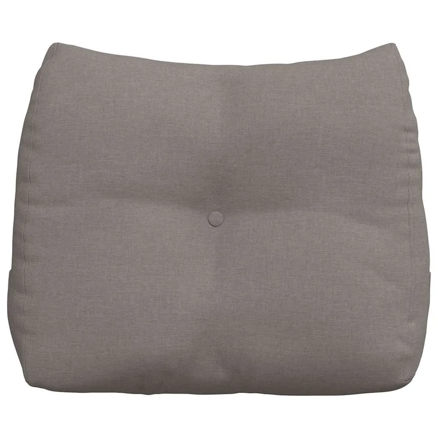 Coussin de Dos Taupe 60 x 24 x 50 cm tissu - 6