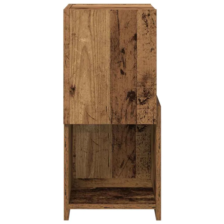Meuble d'angle Bois ancien 30,5x30x65cm Bois d'ingénierie - 6