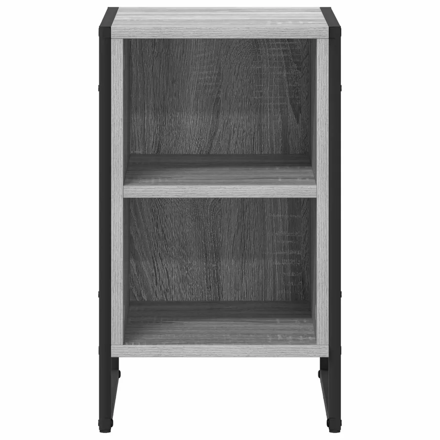 Table de chevet Gris Sonoma 39.5 x 30 x 50 cm Bois d'ingénierie - 5