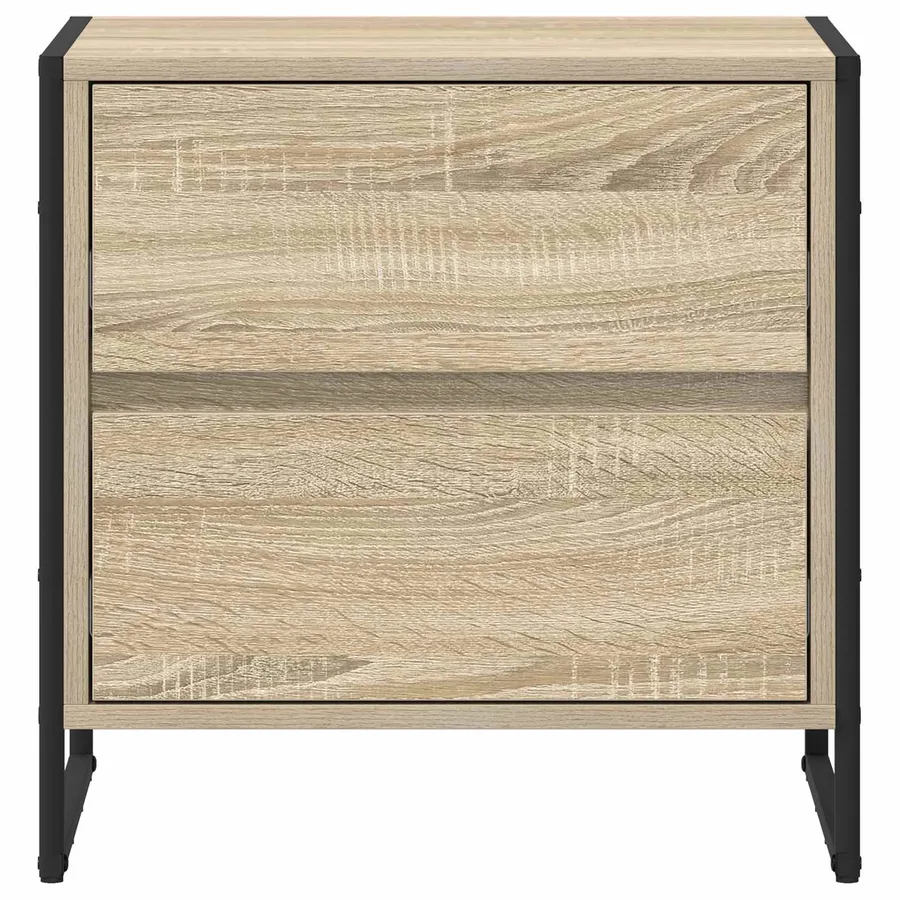Table de chevet avec tiroir 2 pcs Sonoma 50 x 39,5 x 50 cm - 6