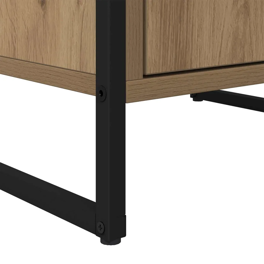Buffet Chêne artisan 43 x 36 x 75,5 cm Bois d'ingénierie - 8
