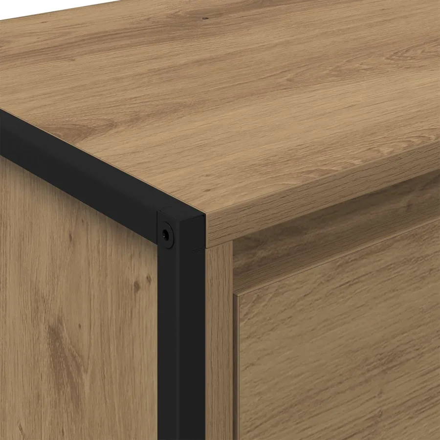 Buffet Chêne artisan 43 x 36 x 75,5 cm Bois d'ingénierie - 9
