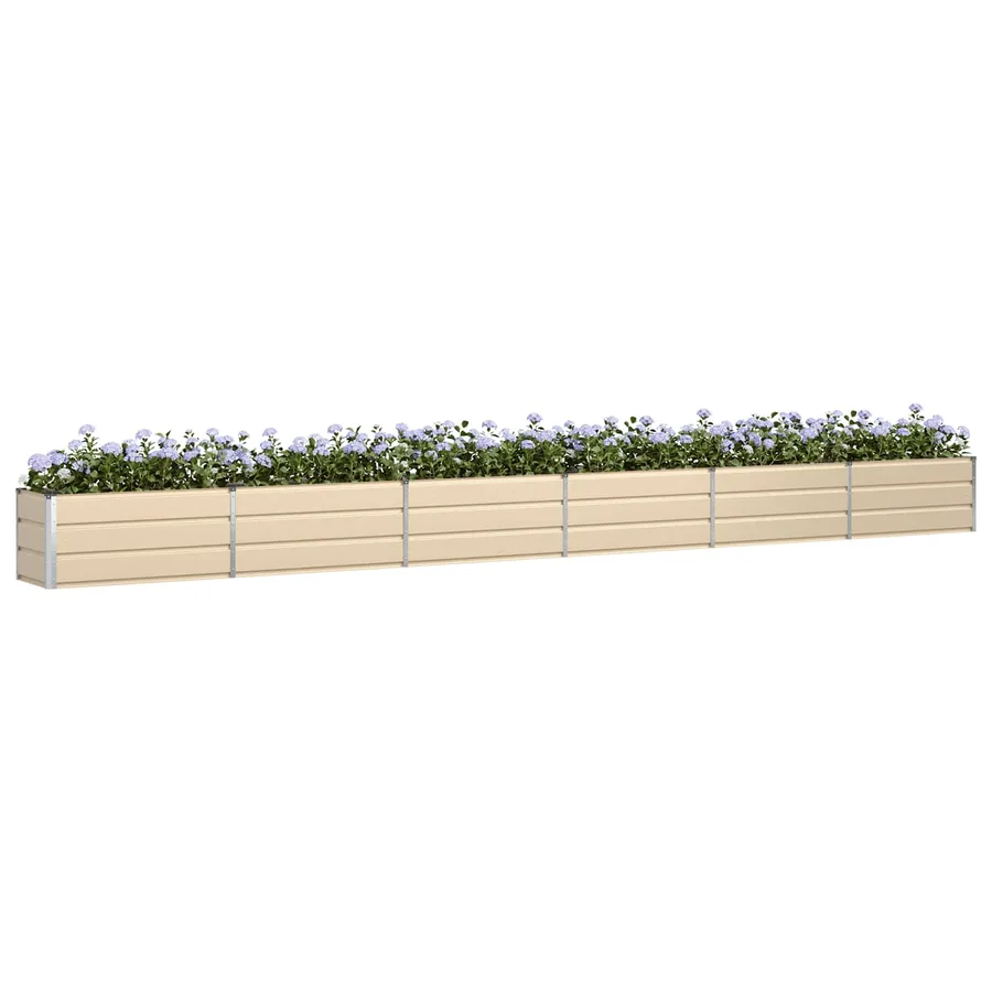 Jardinière Ivoire 580 x 50 x 45 cm Acier galvanisé - 3