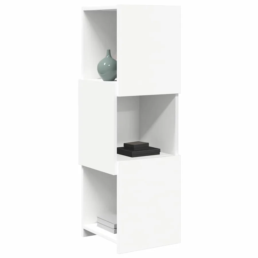 Meuble d'angle 30,5x30x95cm Bois d'ingénierie - 3