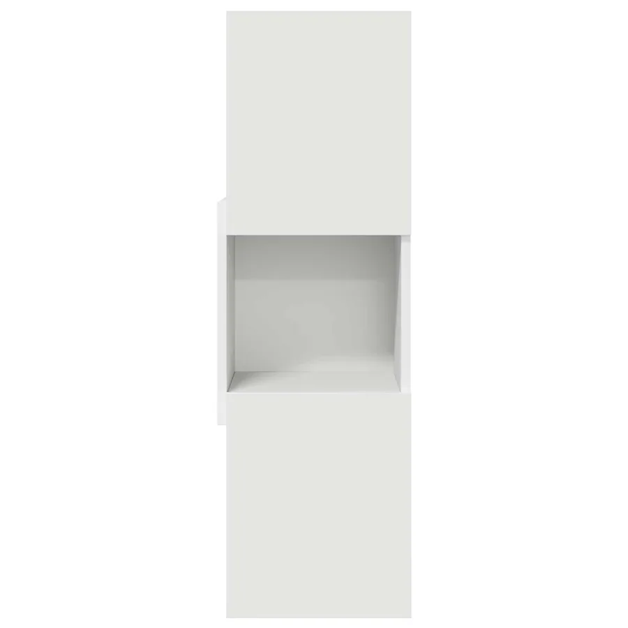 Meuble d'angle 30,5x30x95cm Bois d'ingénierie - 5