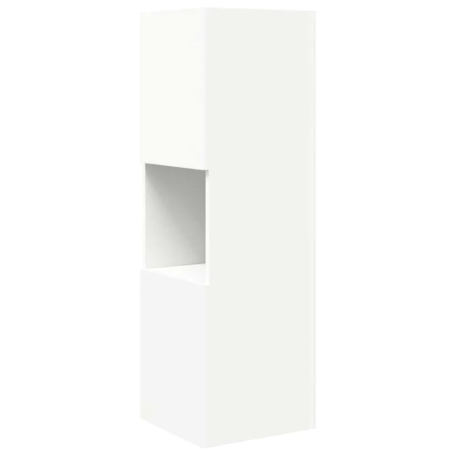 Meuble d'angle 30,5x30x95cm Bois d'ingénierie - 7