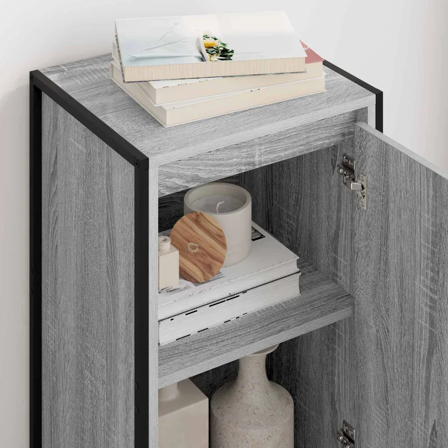 Buffet Gris Sonoma 43 x 36 x 75,5 cm Bois d'ingénierie - 4