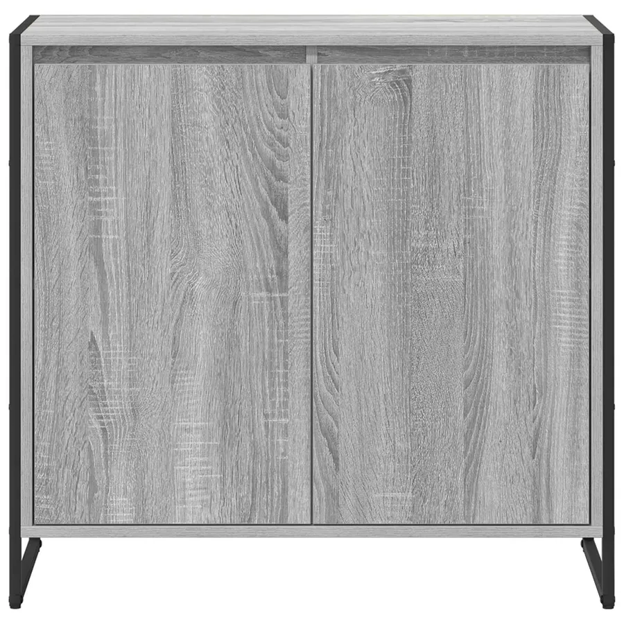Meuble d'appoint Gris Sonoma 79 x 36 x 75 cm Bois d'ingénierie - 6