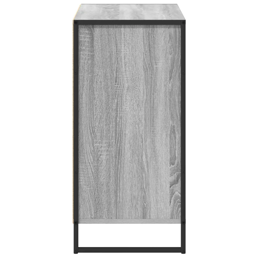 Meuble d'appoint Gris Sonoma 79 x 36 x 75 cm Bois d'ingénierie - 7