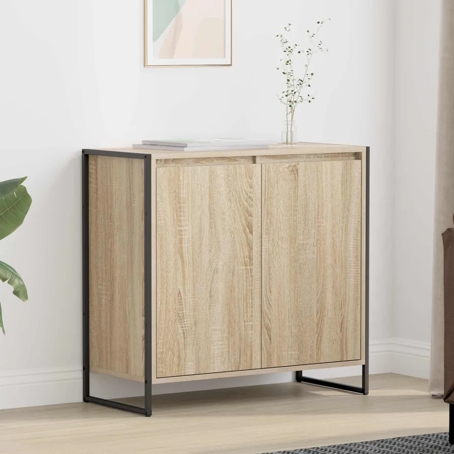 Meuble d'appoint Sonoma 79 x 36 x 75 cm Bois d'ingénierie