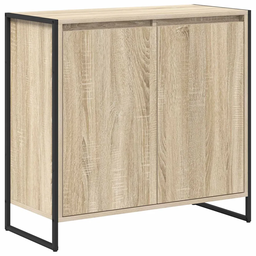 Meuble d'appoint Sonoma 79 x 36 x 75 cm Bois d'ingénierie - 2