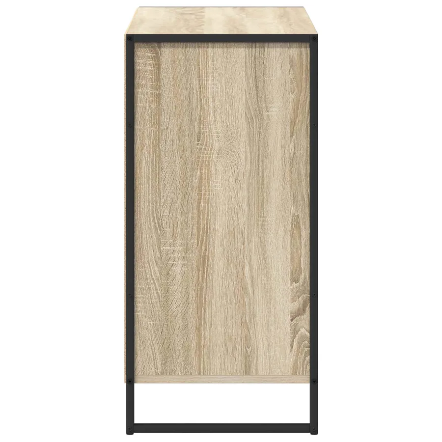 Meuble d'appoint Sonoma 79 x 36 x 75 cm Bois d'ingénierie - 7