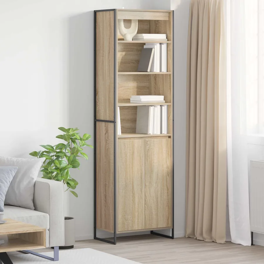 Armoires Hautes Sonoma 60 x 36 x 200 cm Bois d'ingénierie