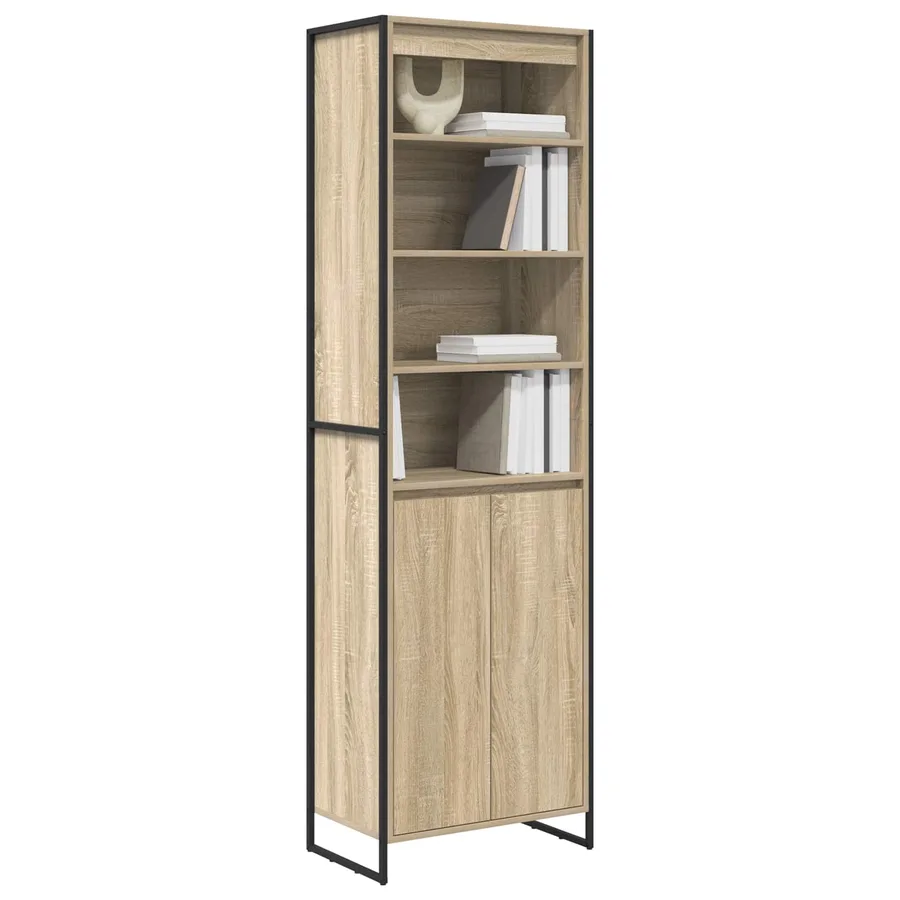 Armoires Hautes Sonoma 60 x 36 x 200 cm Bois d'ingénierie - 3
