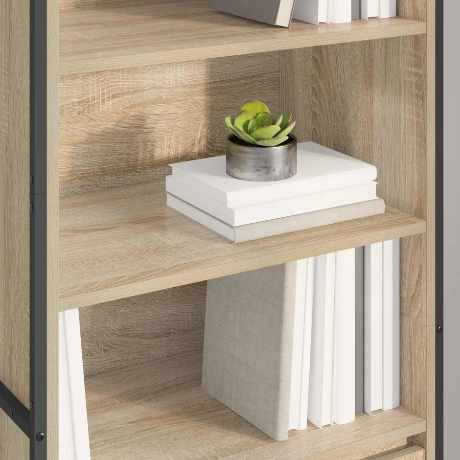 Armoires Hautes Sonoma 60 x 36 x 200 cm Bois d'ingénierie - 4