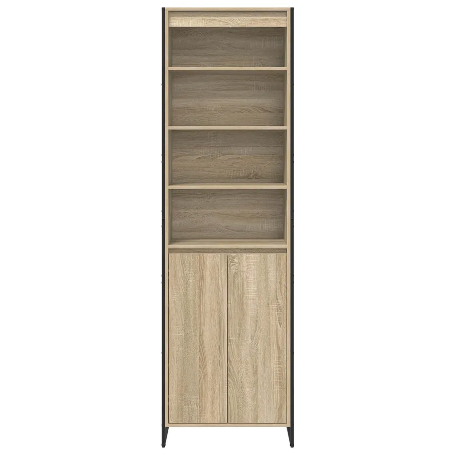 Armoires Hautes Sonoma 60 x 36 x 200 cm Bois d'ingénierie - 6