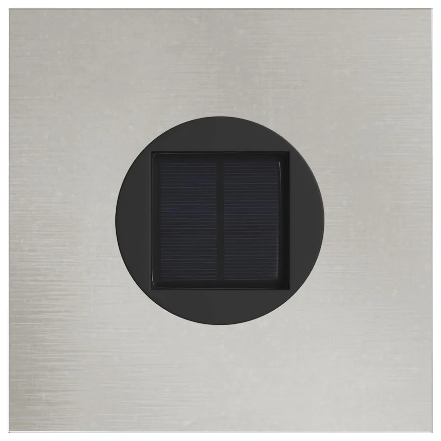 Lumière de chemin LED solaire 2 pcs Blanc chaud 18 x 18 x 50 cm - 7