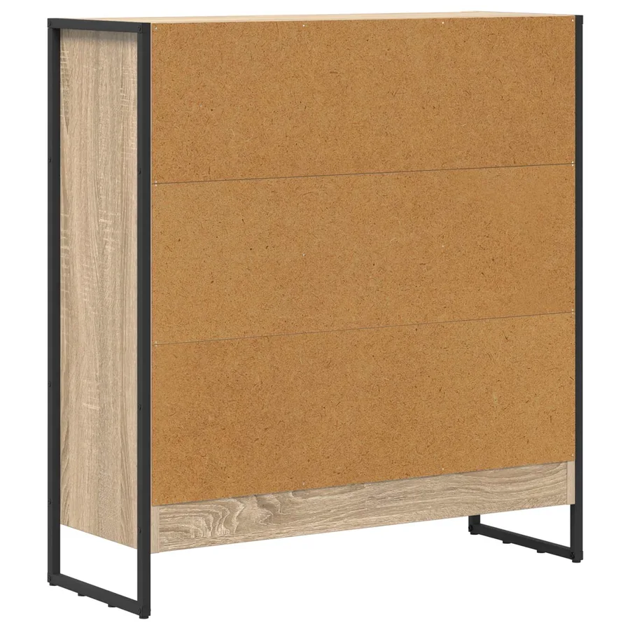 Bibliothèque Sonoma 80 x 30 x 86,5 cm Bois d'ingénierie - 7