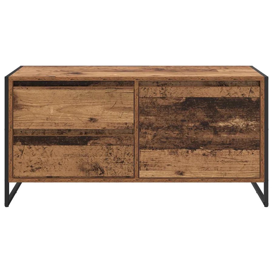 Meuble TV Bois Ancien 100 x 36 x 49.5 cm Bois d'ingénierie - 6