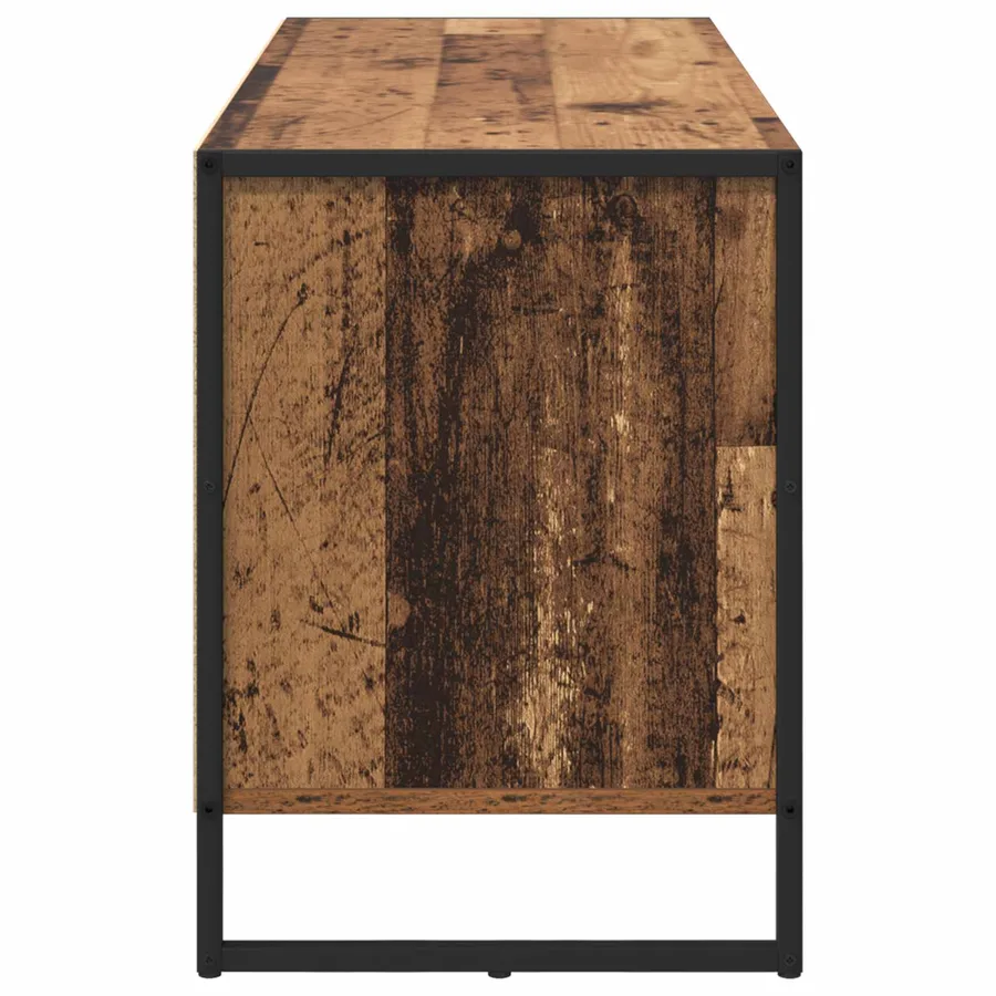 Meuble TV Bois Ancien 100 x 36 x 49.5 cm Bois d'ingénierie - 7