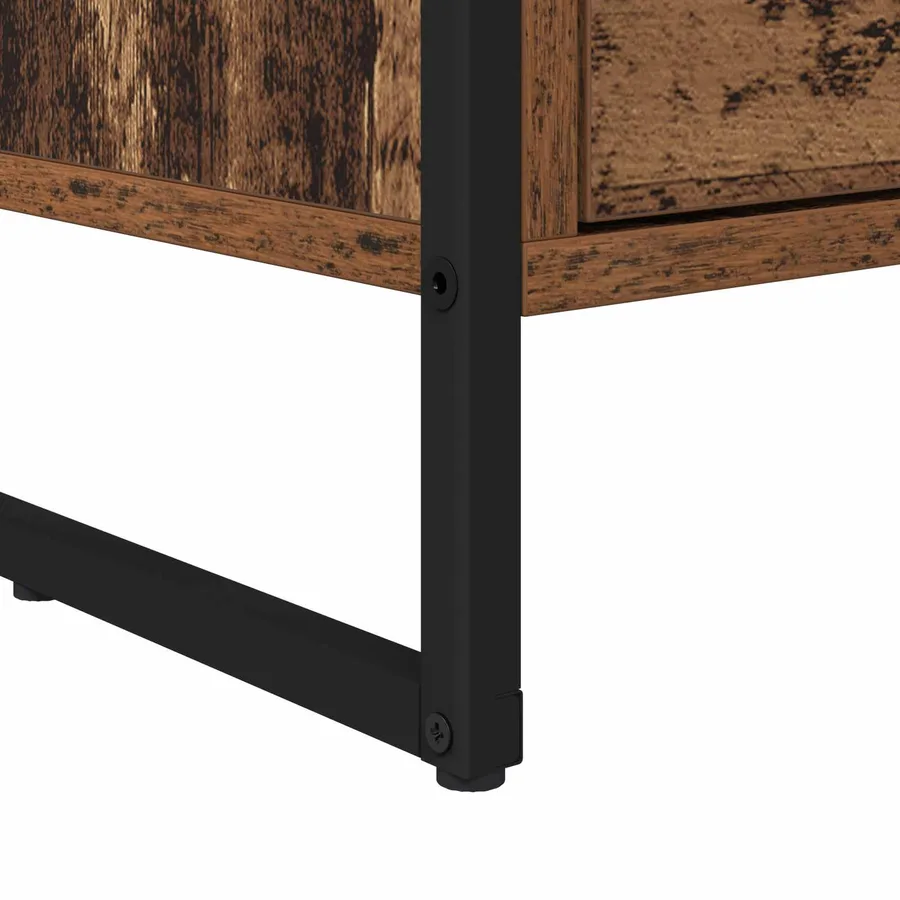 Meuble TV Bois Ancien 100 x 36 x 49.5 cm Bois d'ingénierie - 8