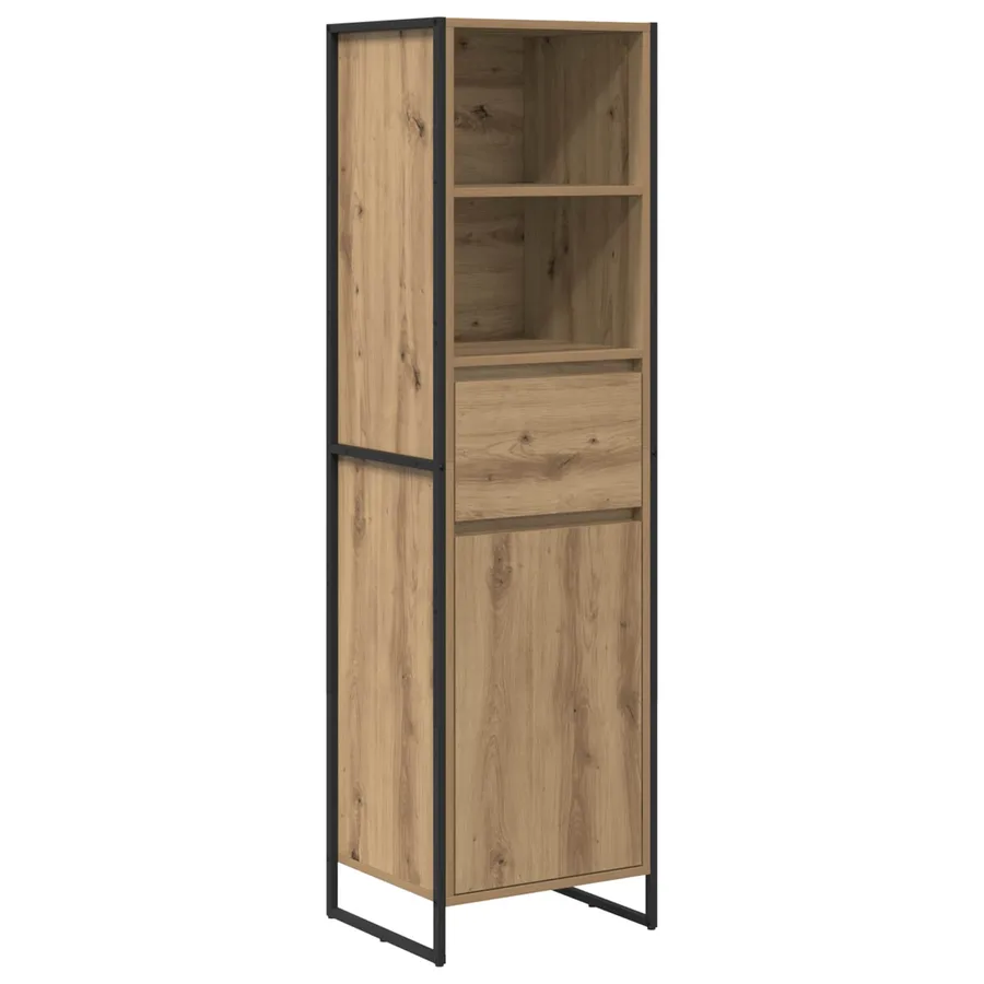 Bibliothèque Chêne artisan 43 x 36 x 150.5 cm Bois d'ingénierie - 2