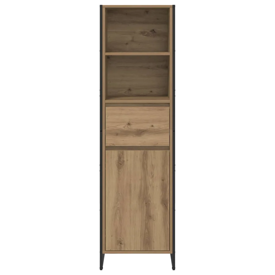 Bibliothèque Chêne artisan 43 x 36 x 150.5 cm Bois d'ingénierie - 6