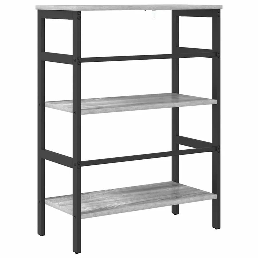Étagère Gris Sonoma 60 x 29,5 x 81 cm Bois d'ingénierie - 7