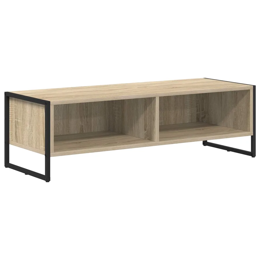 Meuble TV Sonoma 100 x 36,5 x 30,5 cm Bois d'ingénierie - 2