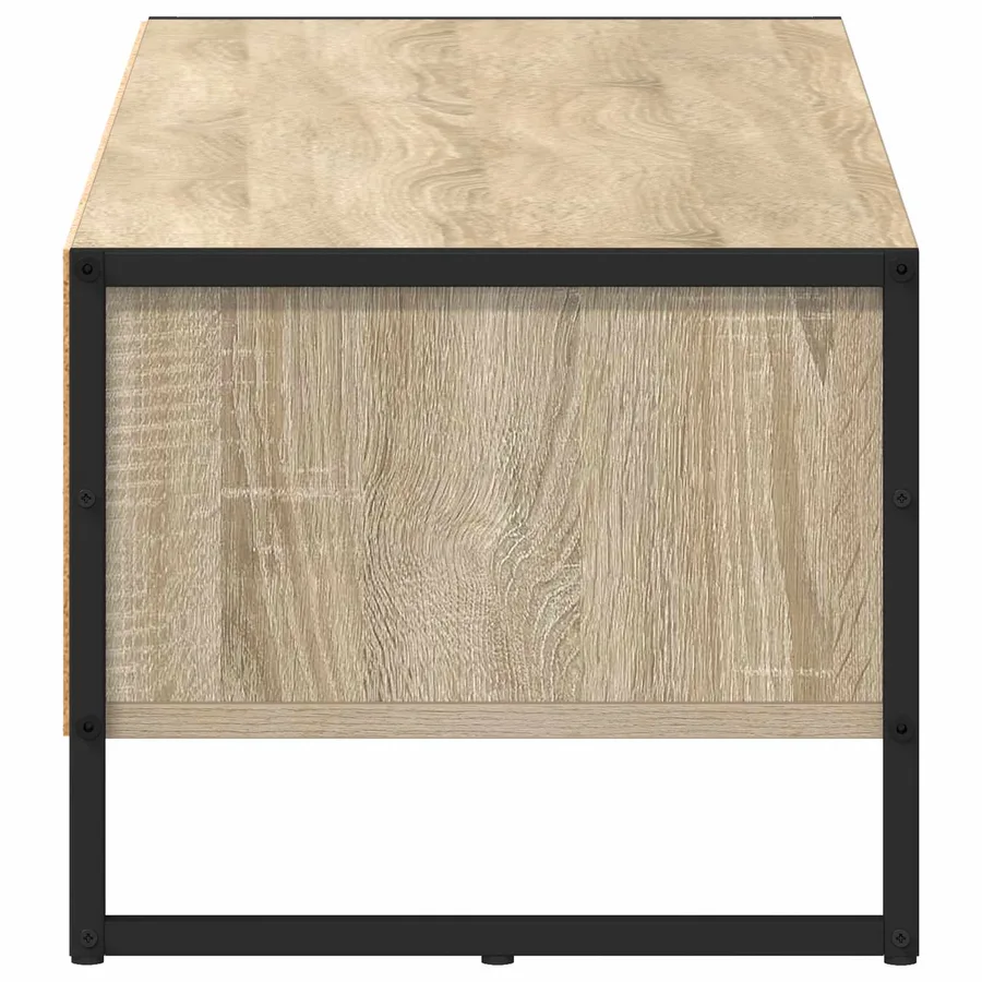 Meuble TV Sonoma 100 x 36,5 x 30,5 cm Bois d'ingénierie - 6