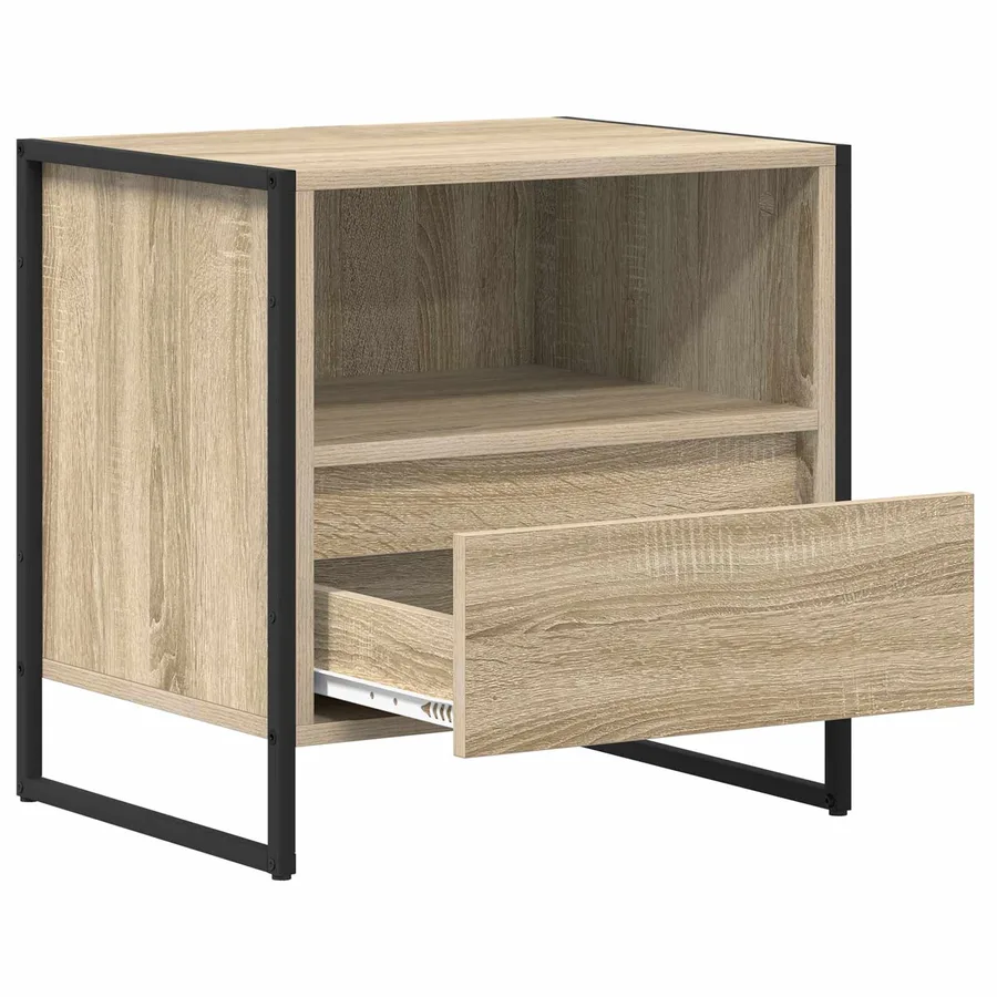 Table de chevet avec tiroir 2 pcs Sonoma 50 x 39,5 x 50 cm - 11
